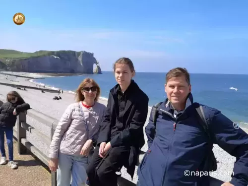 Этрета, побережье Ла-Манша.